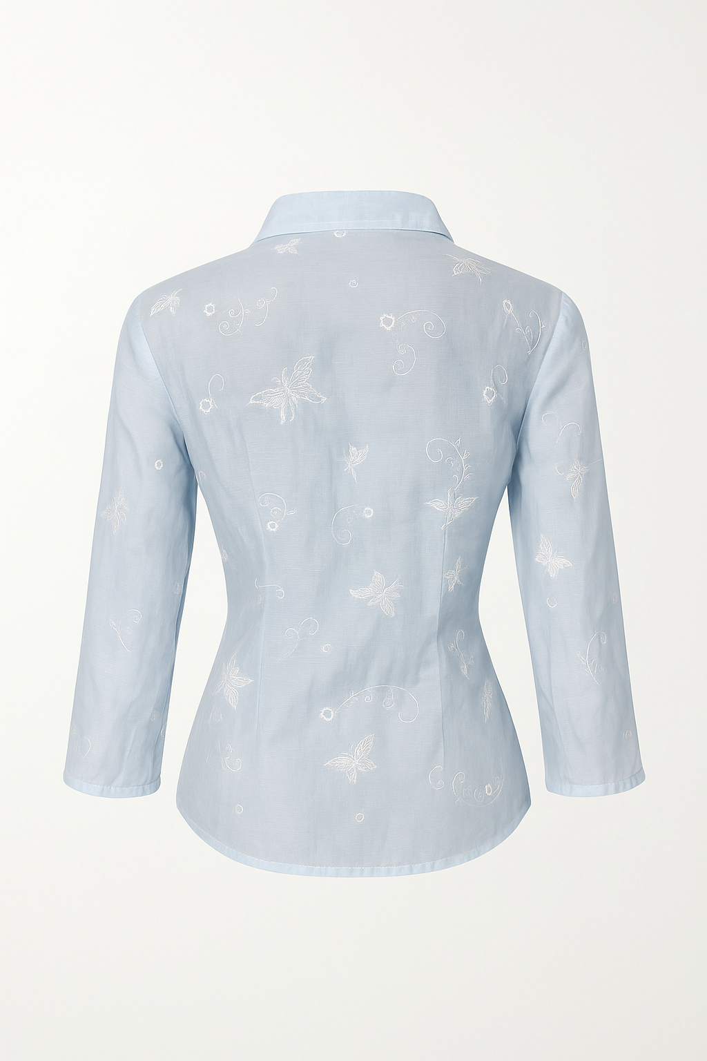 Mesh Embroidery Shirt (Medium)